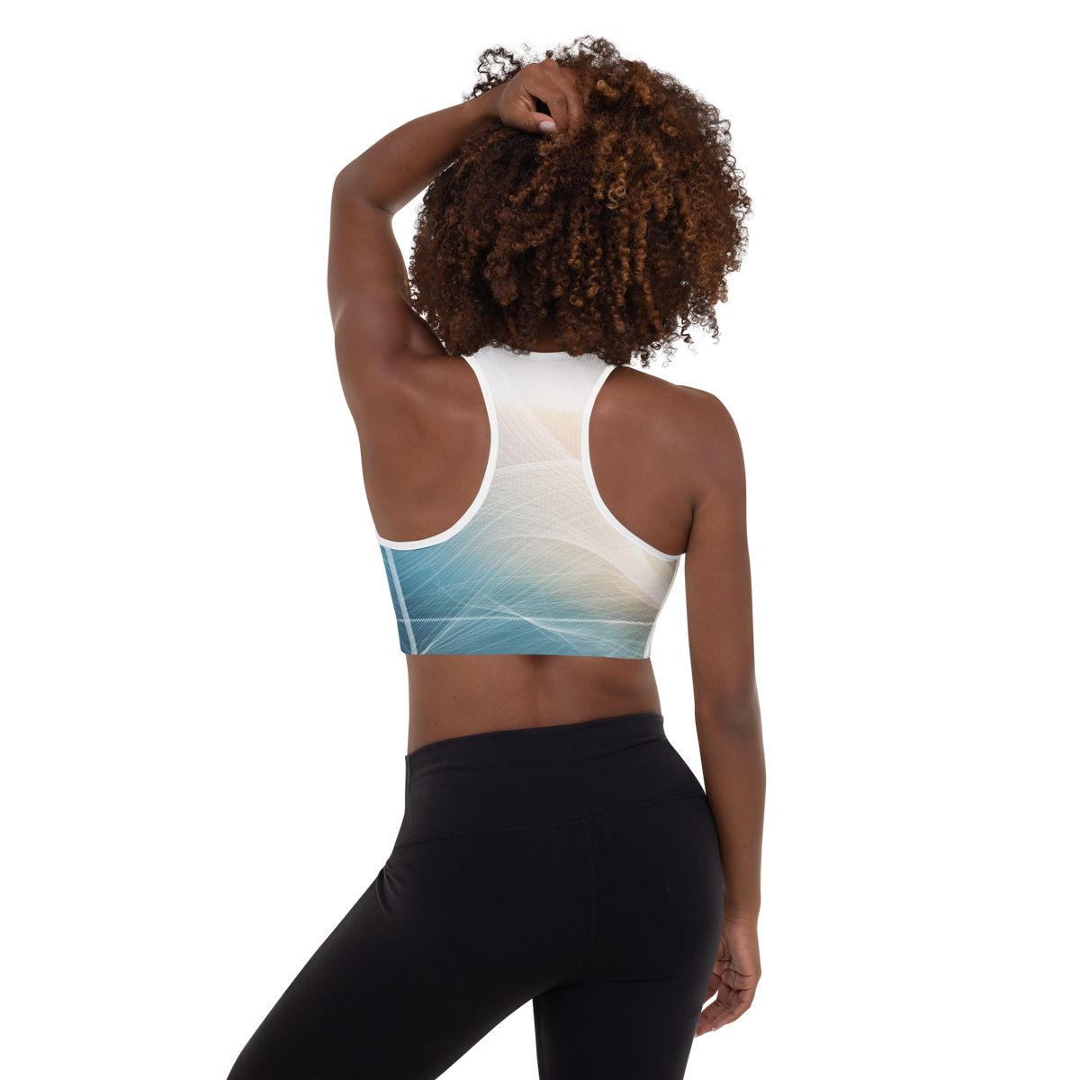 Ocean Breeze Ombre - Sports Bra