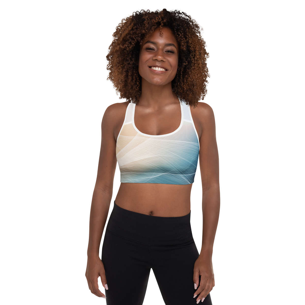 Ocean Breeze Ombre - Sports Bra