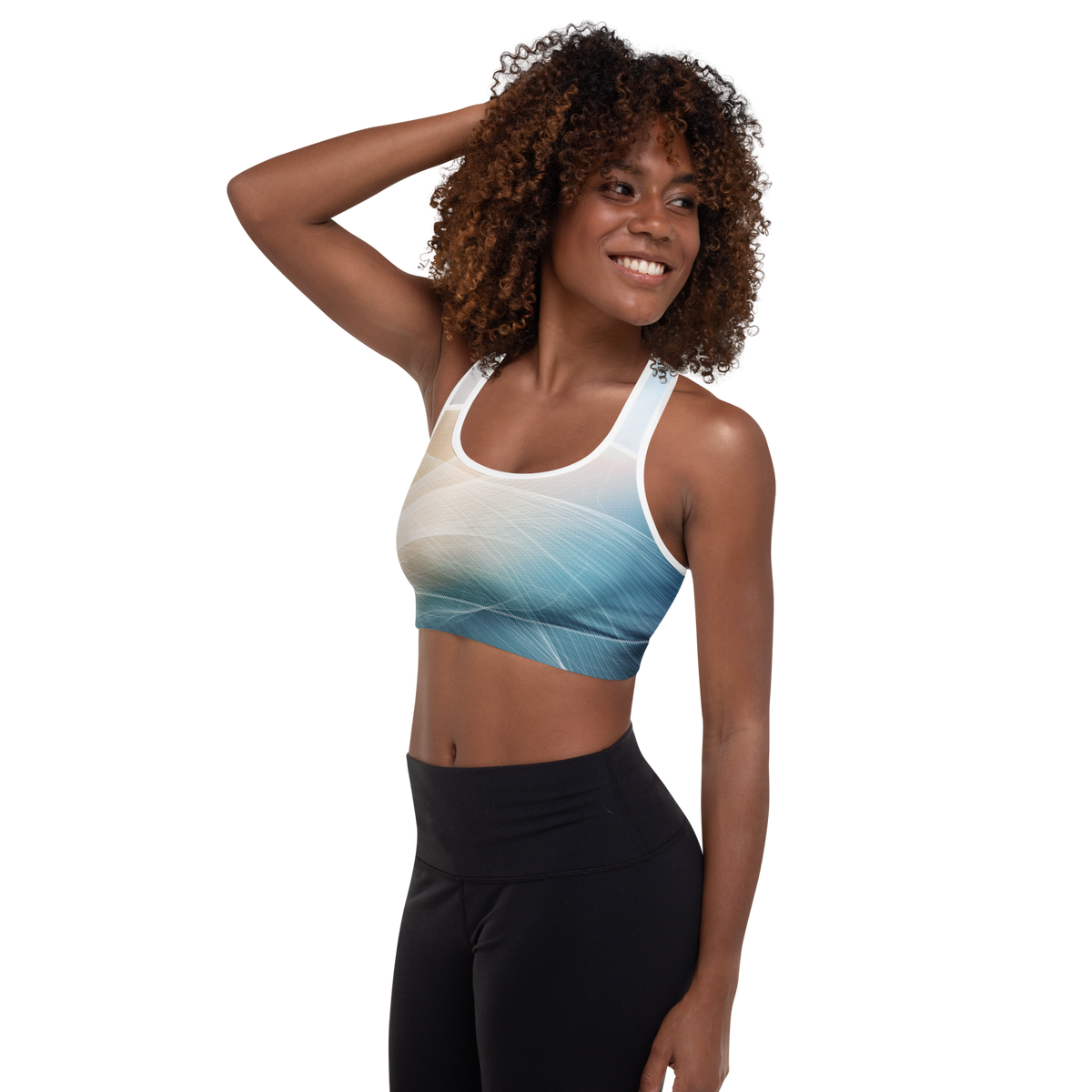 Ocean Breeze Ombre - Sports Bra