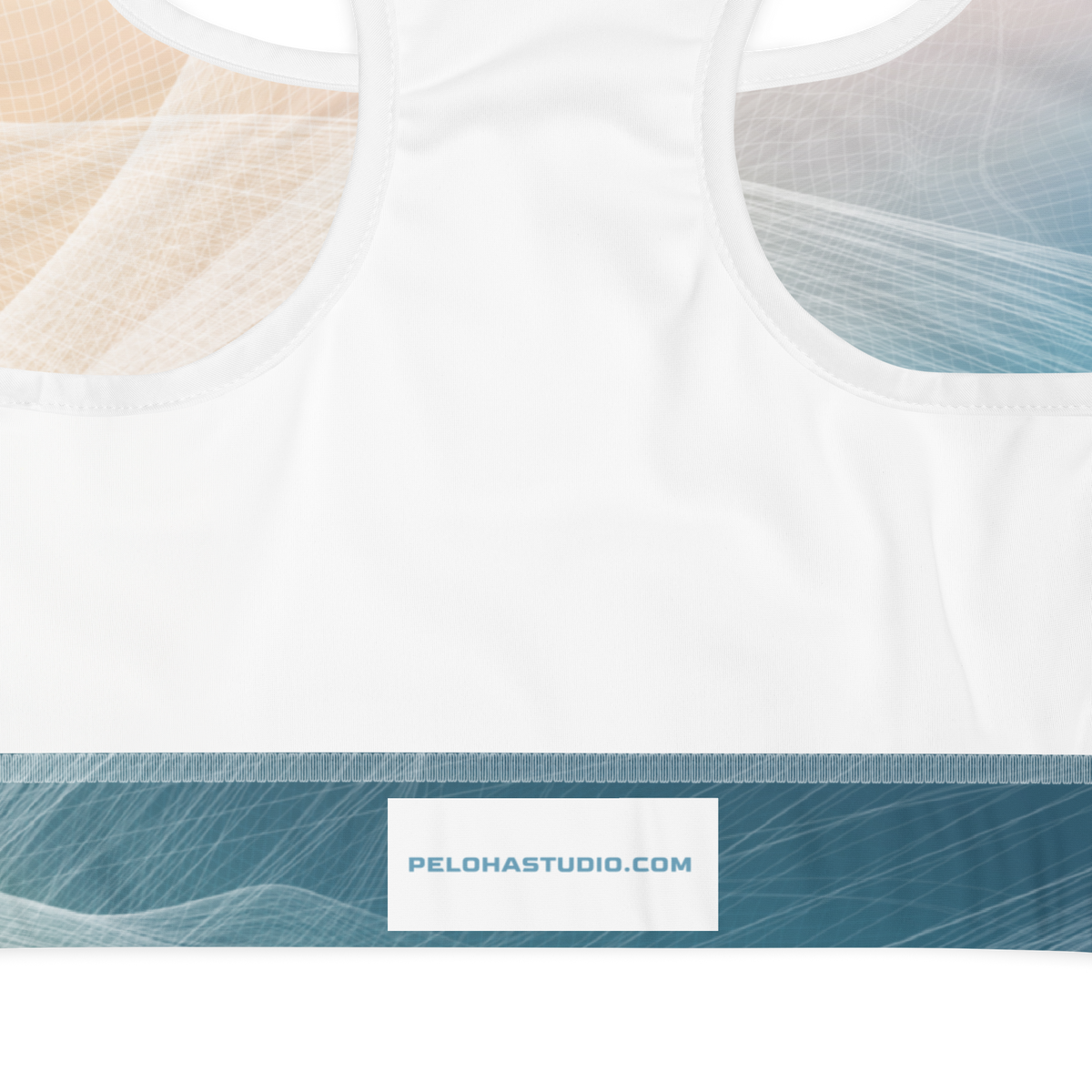 Ocean Breeze Ombre - Sports Bra