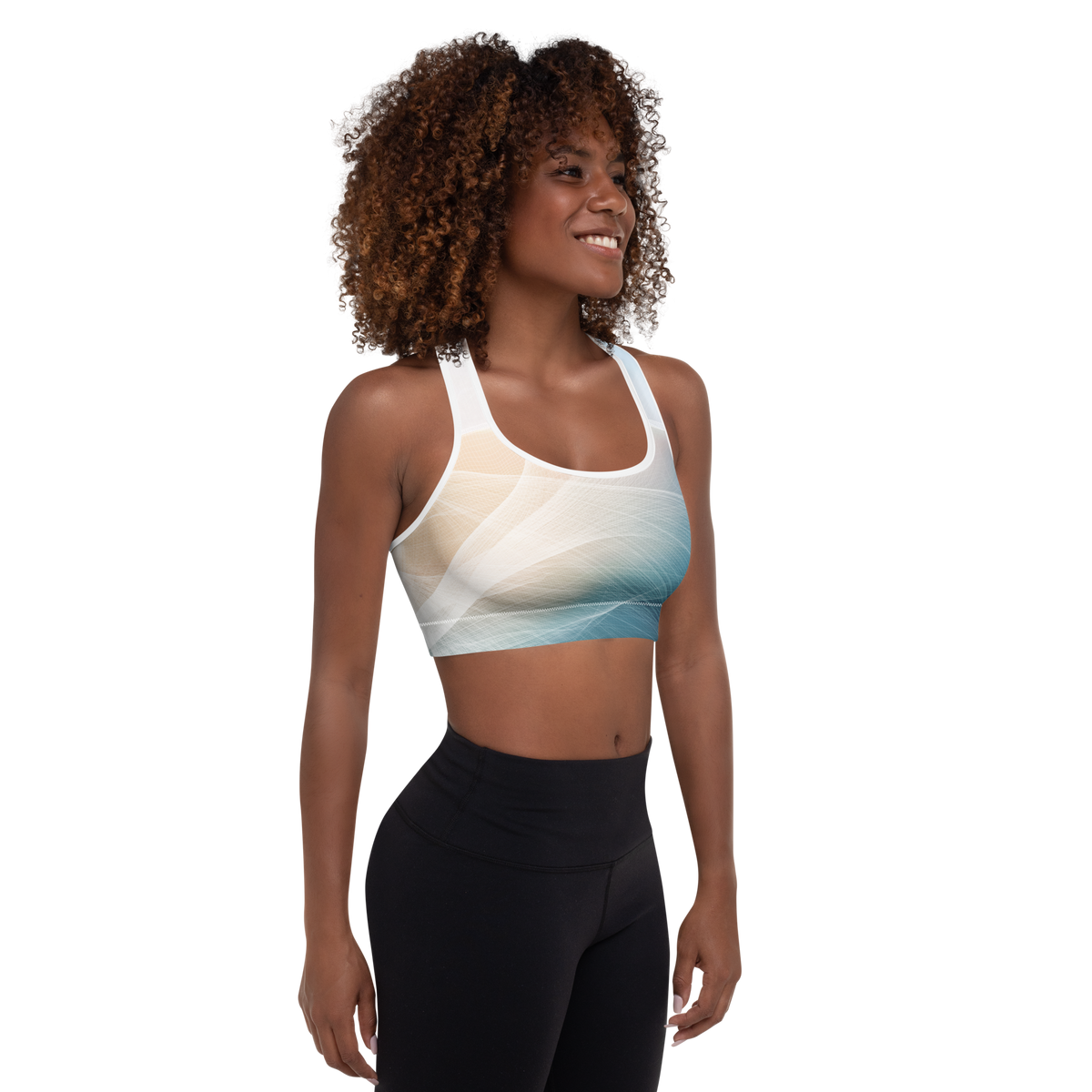 Ocean Breeze Ombre - Sports Bra